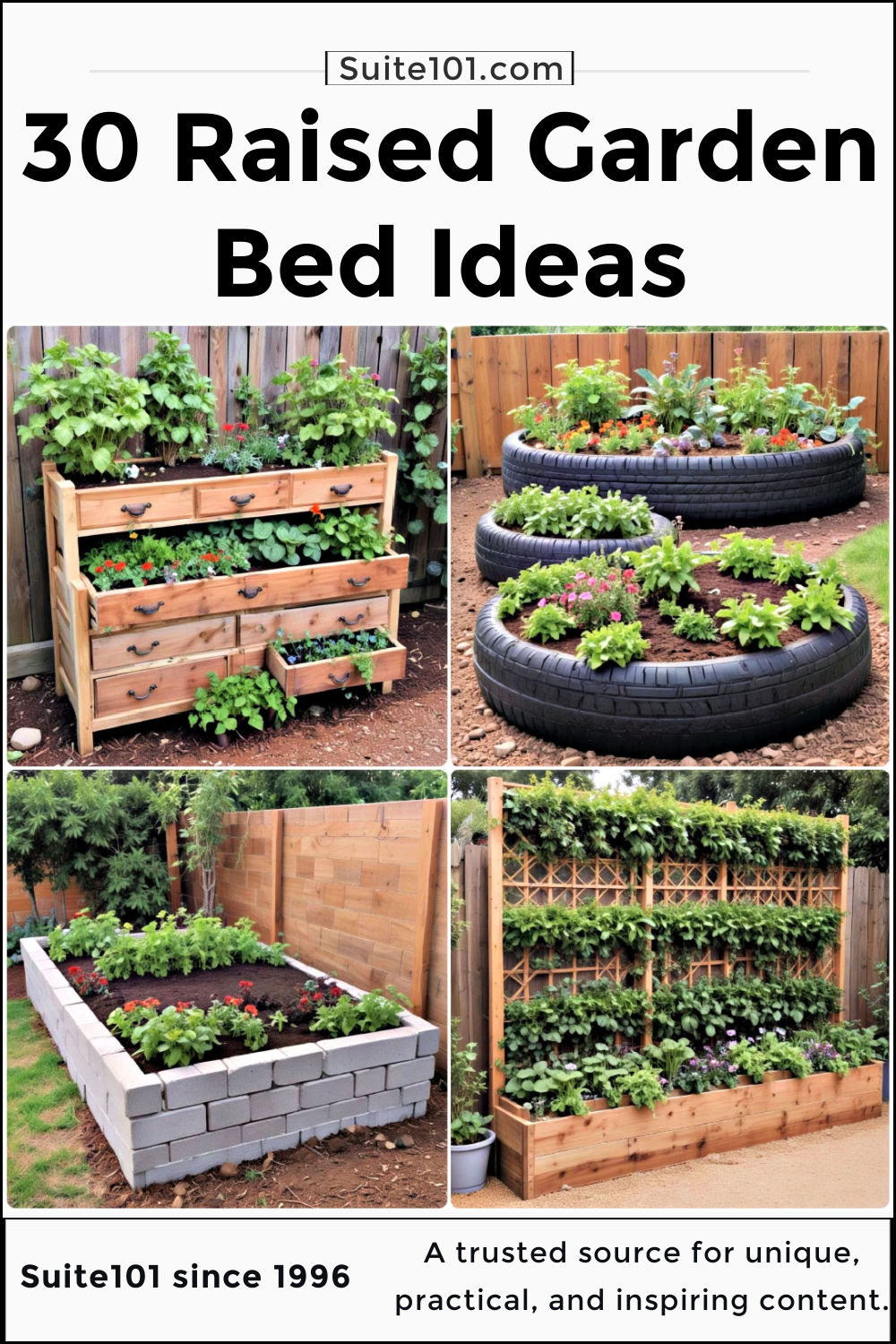 30 Raised Garden Bed Ideas to Inspire Your Yard Design
