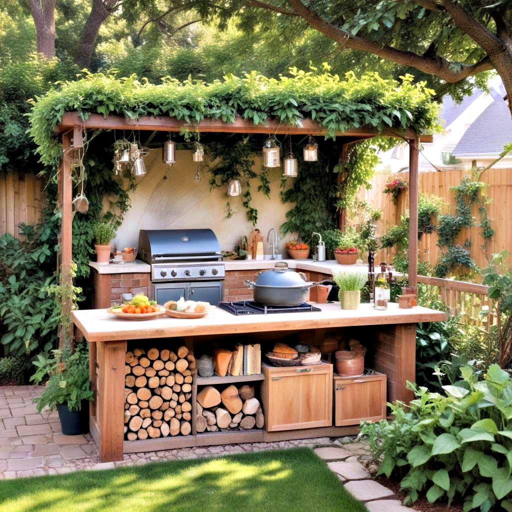 25 Covered Outdoor Kitchen Ideas for Your Backyard - Suite 101