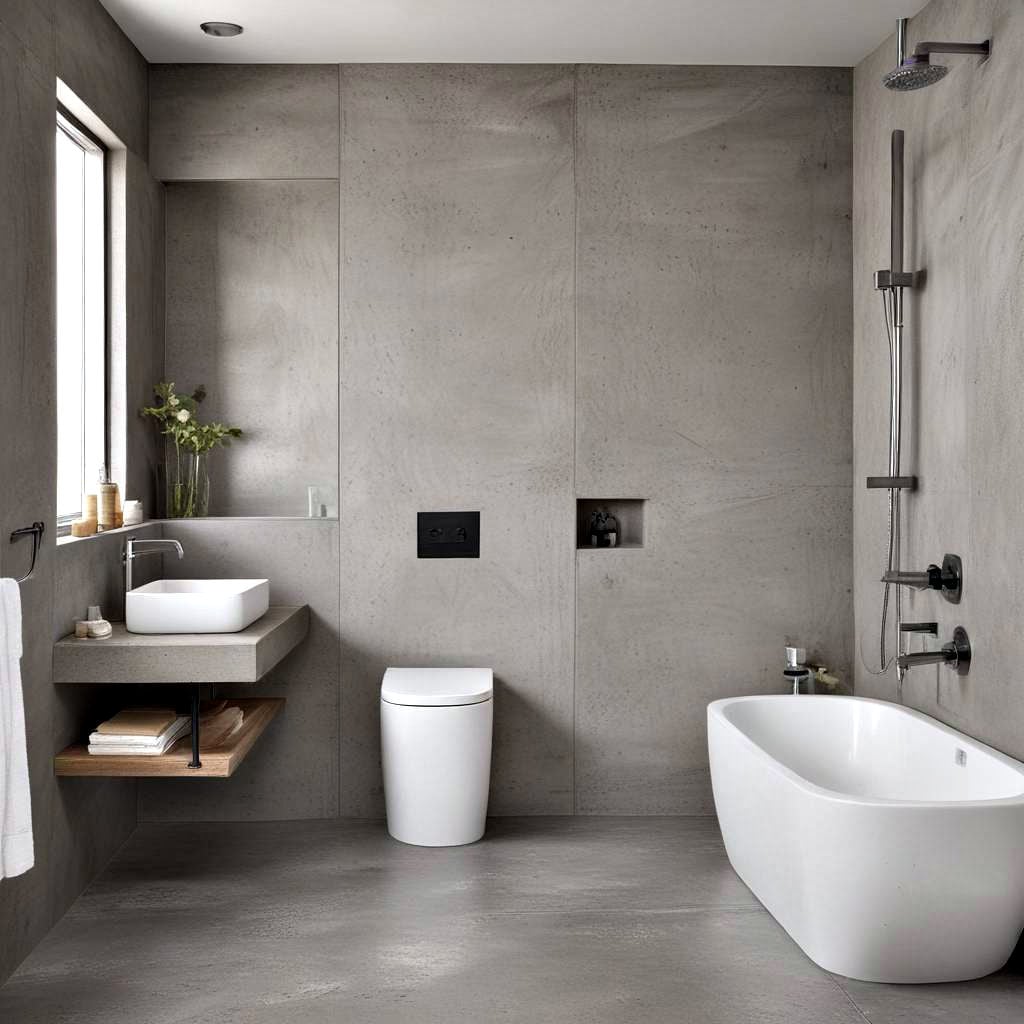 Grey Concrete Bathroom Ideas: Modern & Sophisticated Designs for Your Home