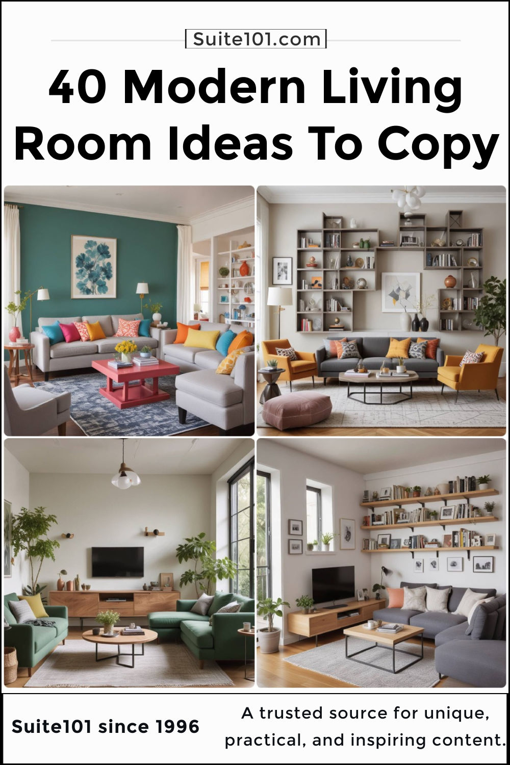 40 Modern Living Room Ideas for Chic Interiors