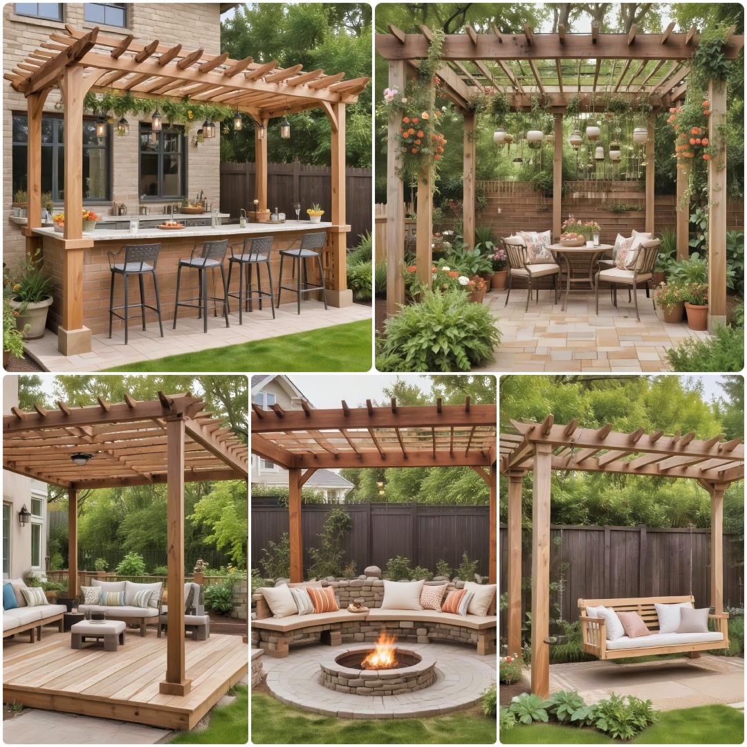 25 Pergola Ideas for A Cozy Outdoor Space