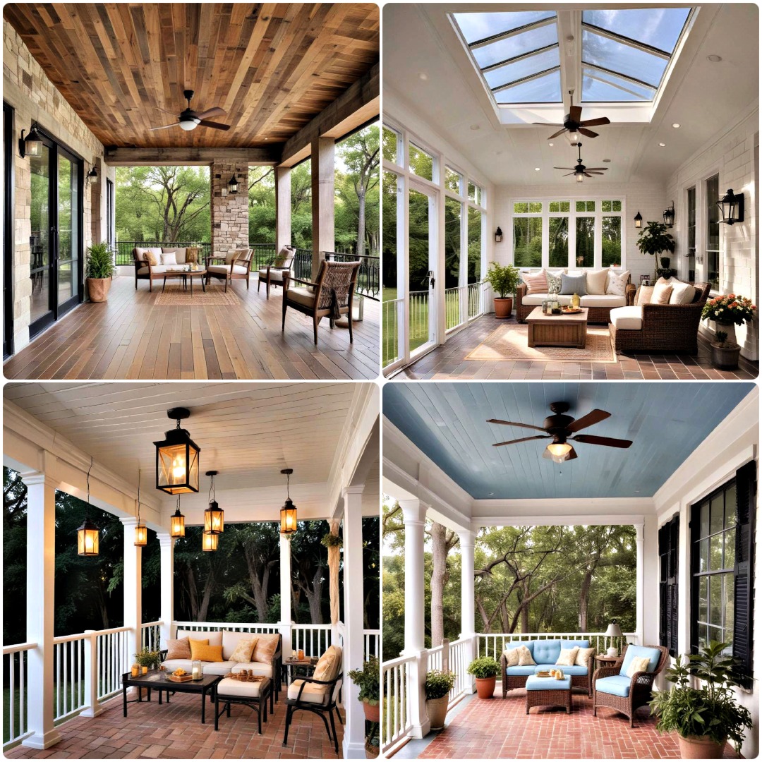 25 Inexpensive Porch Ceiling Ideas - Suite 101