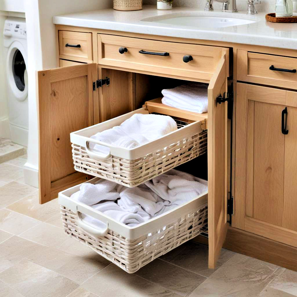 40 Small Bathroom Storage Ideas and Organization (2024)