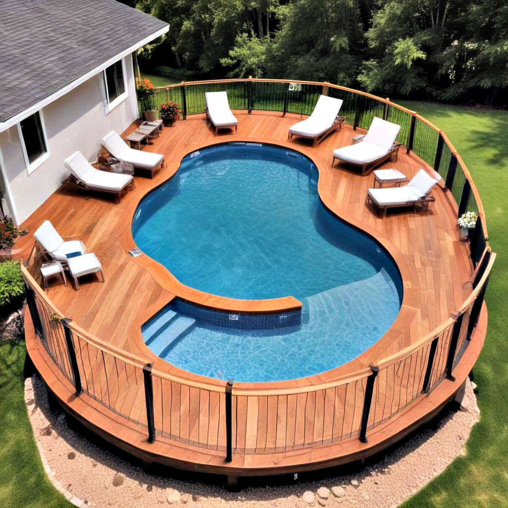 25 Above Ground Pool Deck Ideas To Inspire You 5310