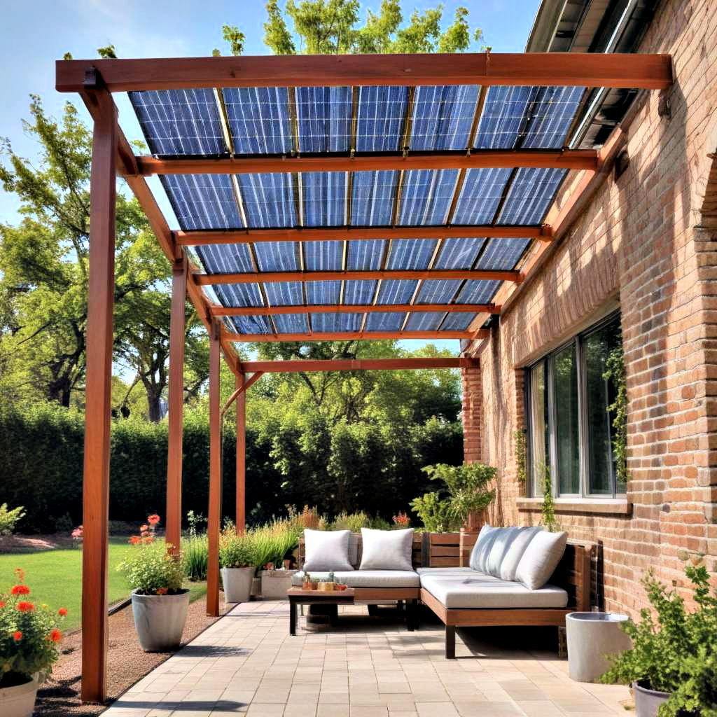 Transparent Solar Panels For Pergola 25 Modern Pergola Ideas and Design Inspirations To Copy