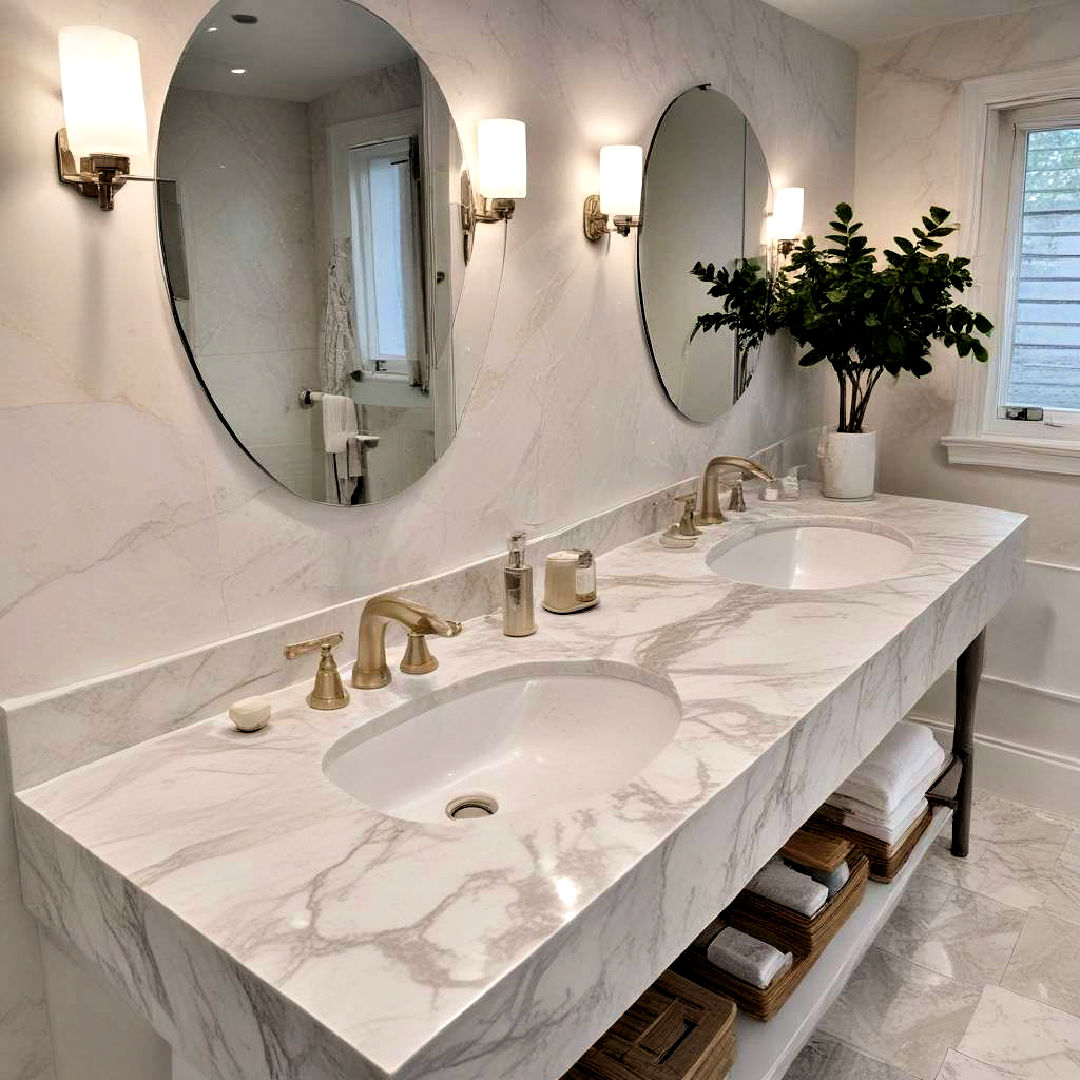25 Marble Bathroom Ideas to Add Timeless Beauty