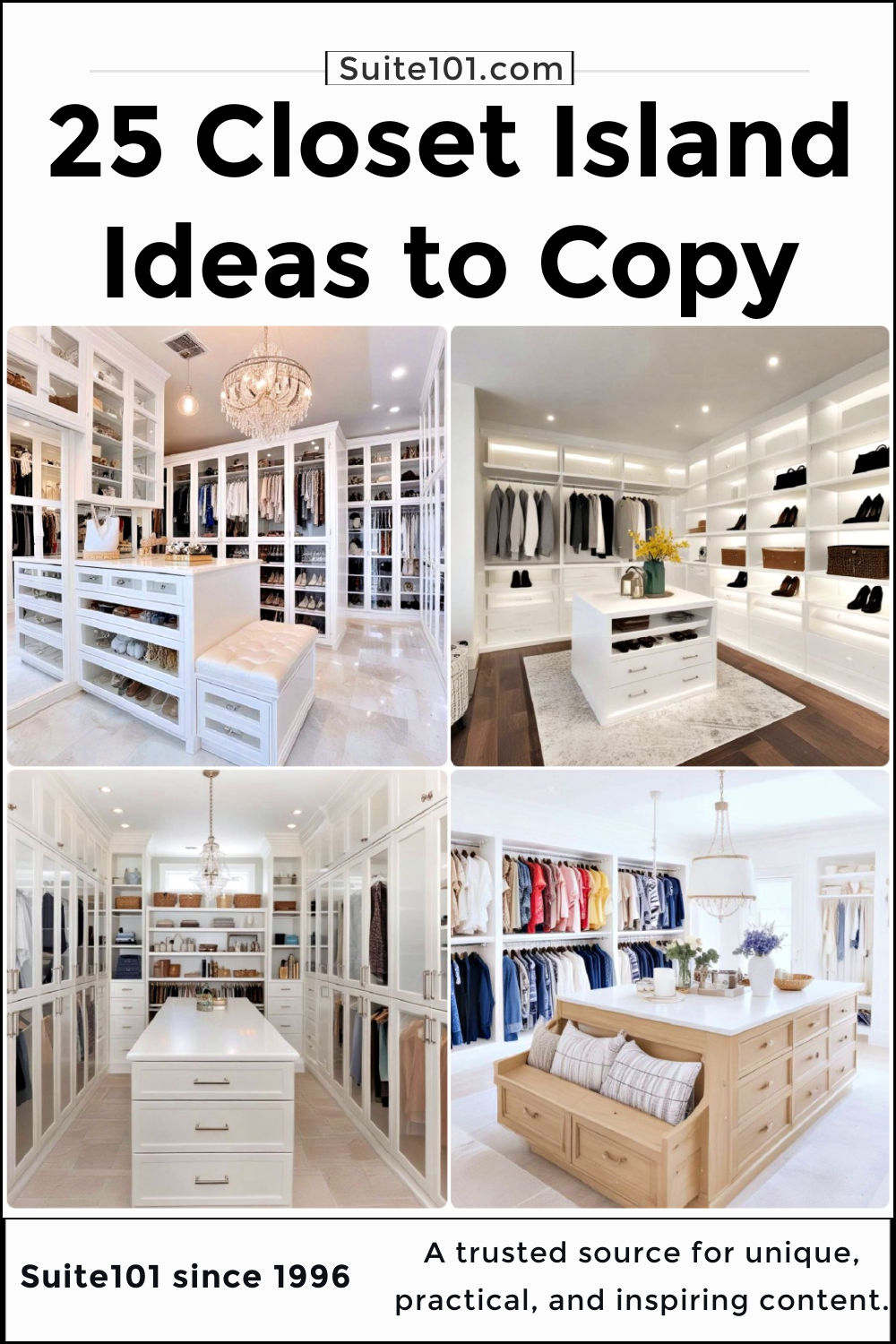 25 Closet Island Ideas for a Stylish and Organized Space