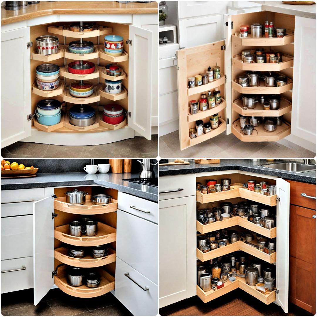 20 Blind Corner Kitchen Cabinet Ideas for Smart Storage