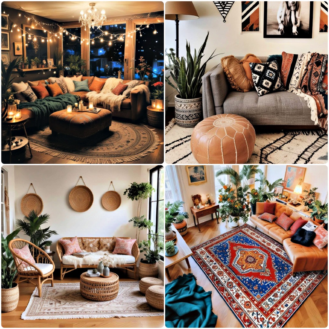 25 Boho Living Room Ideas and Decor for Your Home - Suite 101