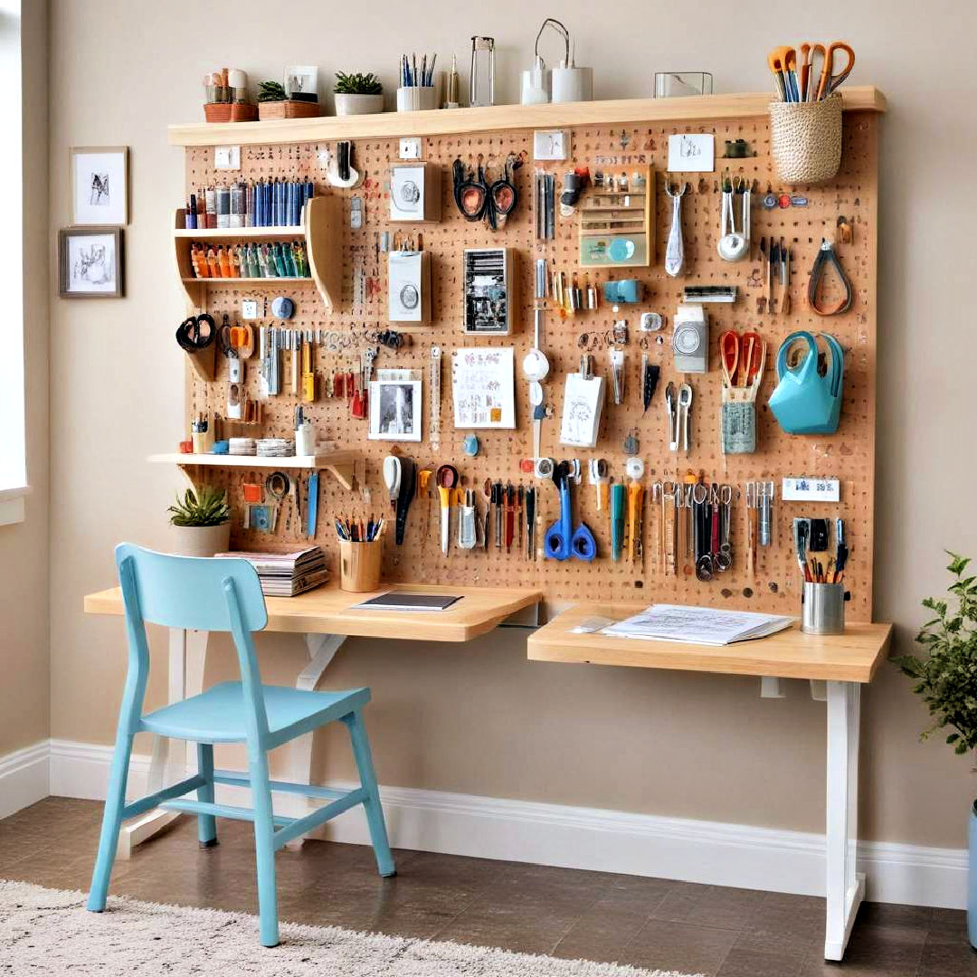 25 Small Craft Room Ideas That Do More With Less