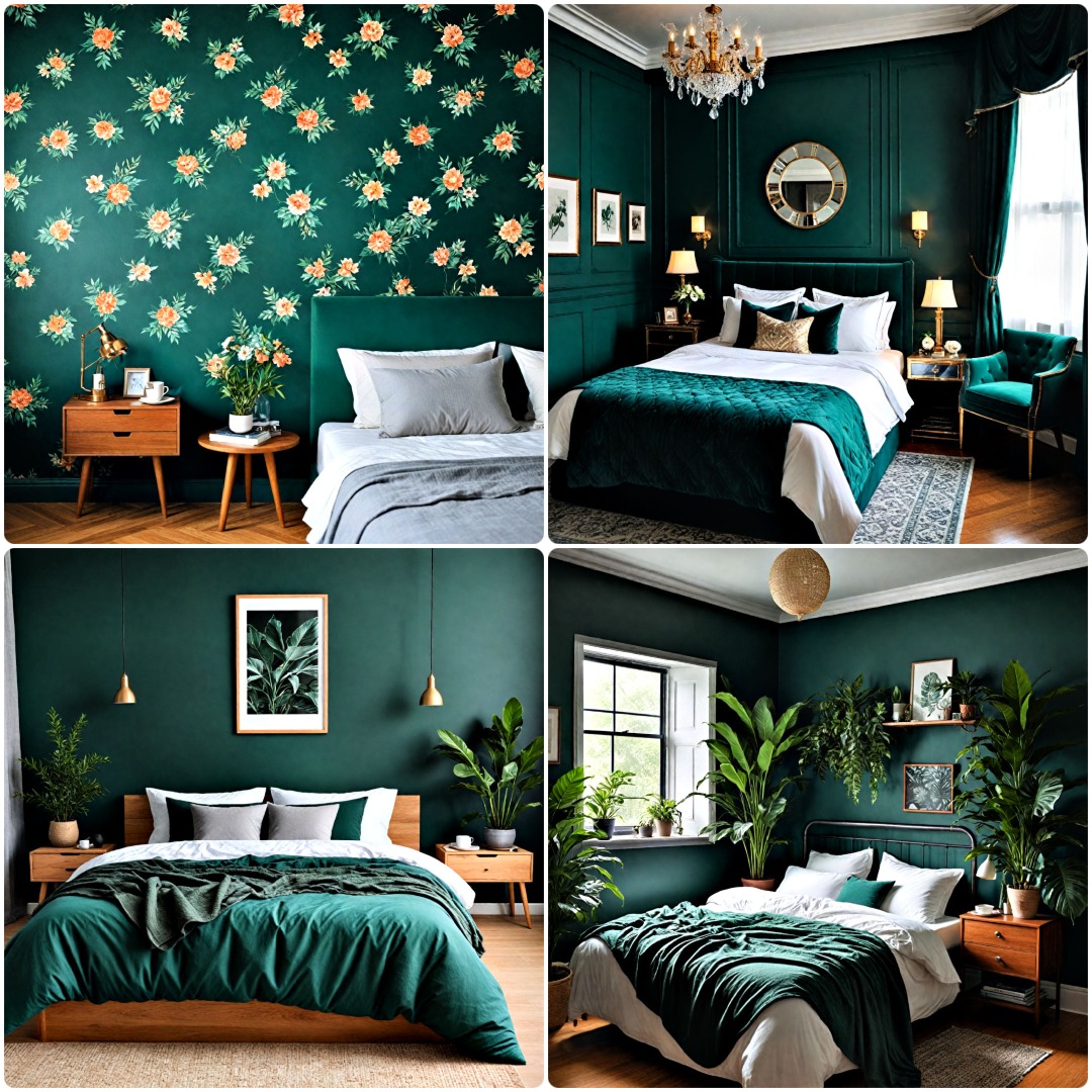40 Modern Dark Green Bedroom Ideas (2024) - Suite 101