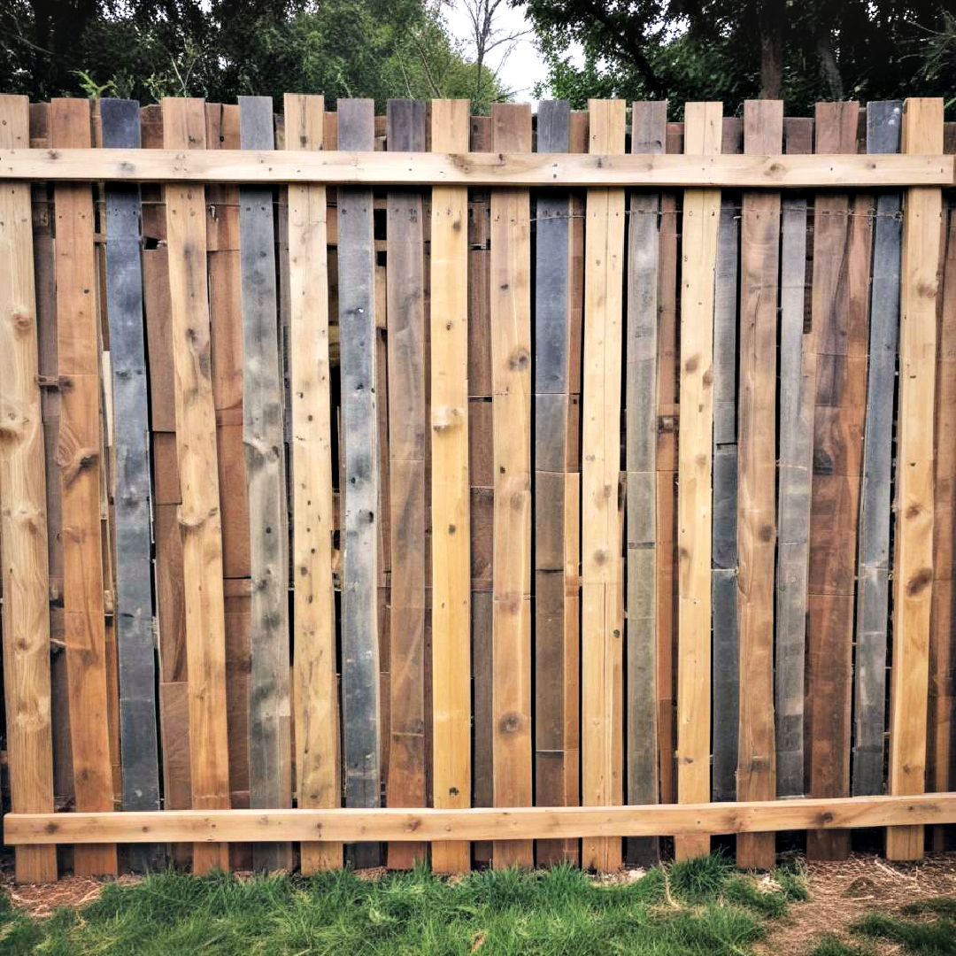 30 Pallet Fence Ideas to Enhance Your Outdoor Privacy