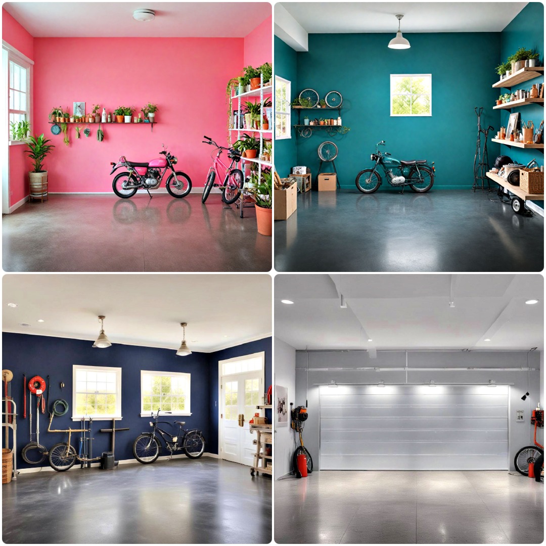 25 Garage Wall Paint Ideas To Brighten Your Space Garage Wall Paint Ideas