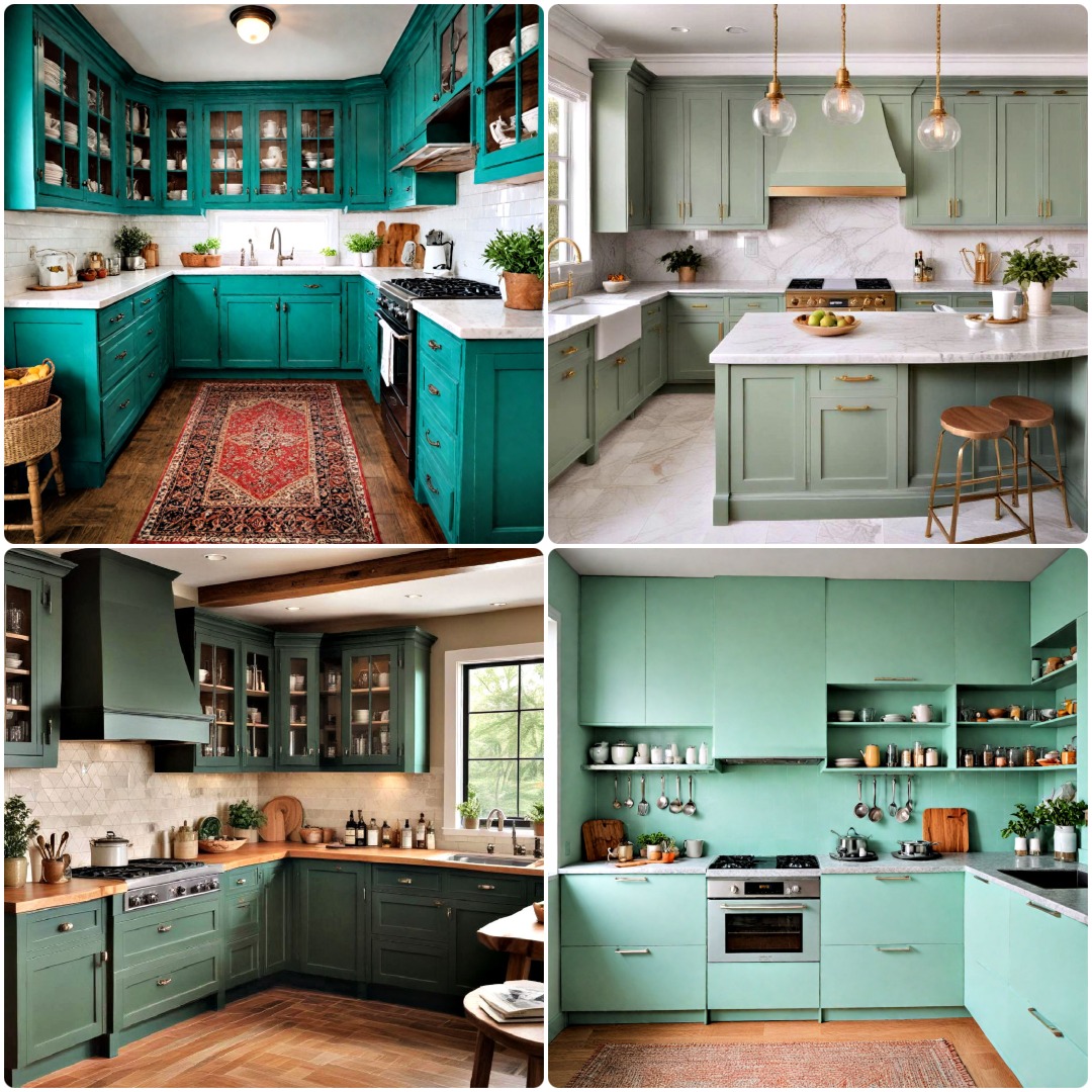 40 Green Kitchen Cabinet Ideas That Refresh Your Space