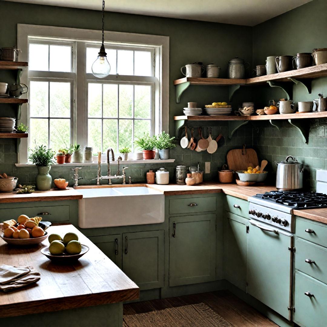 20 Sage Green Kitchen Ideas (Modern and Farmhouse Style) - Suite 101
