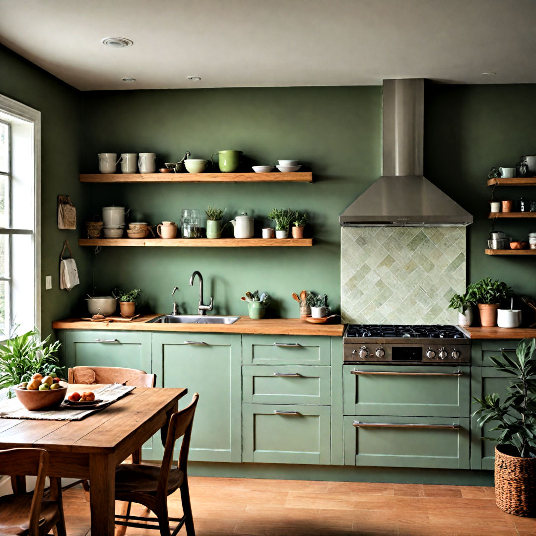 20 Sage Green Kitchen Ideas (Modern and Farmhouse Style) - Suite 101