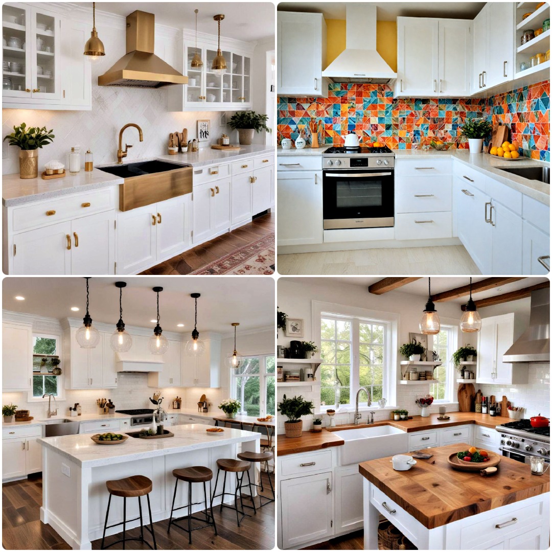 40 White Kitchen Ideas and Designs for Every Taste
