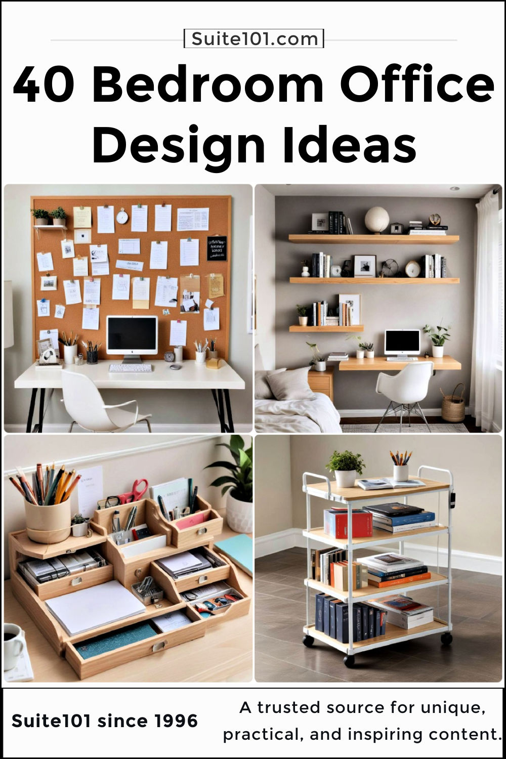 40 Bedroom Office Ideas to Maximize Productivity