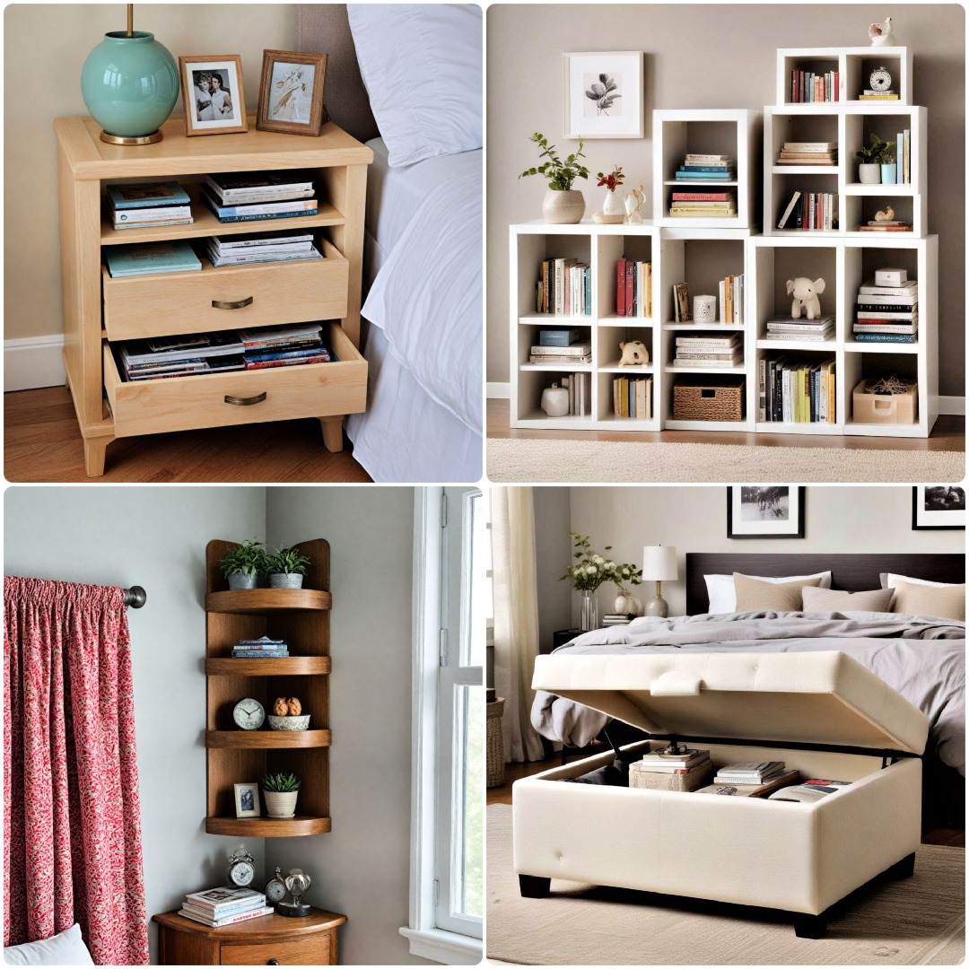 25 Bedroom Storage Ideas You Never Knew Existed