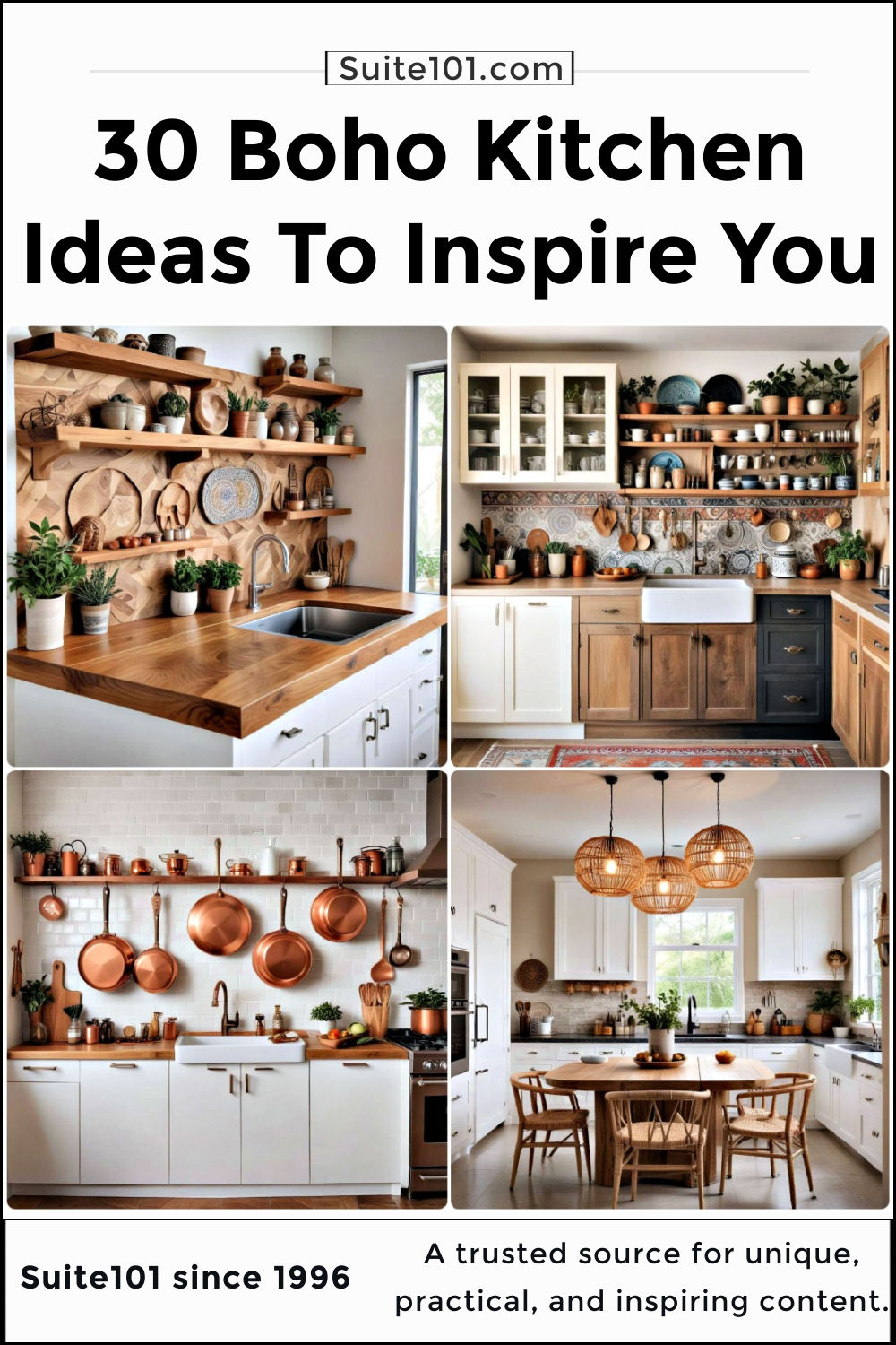30 Boho Kitchen Ideas for a Unique, Trendy Look