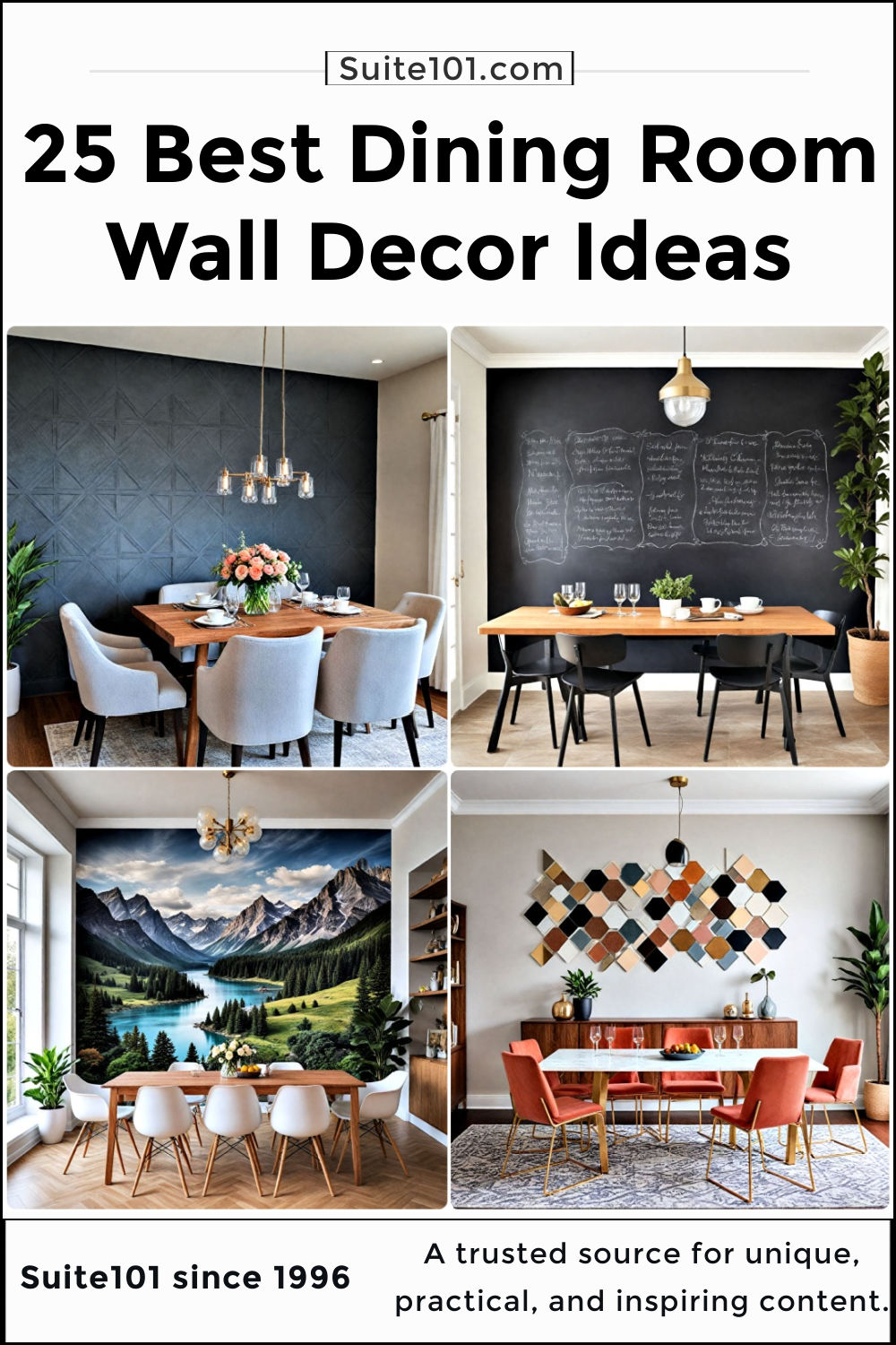 25 Dining Room Wall Decor Ideas to Reflect Your Style