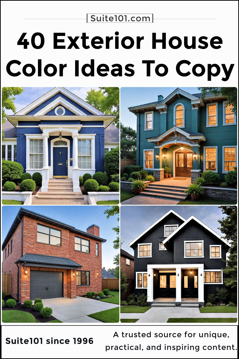 40 Exterior House Colors Schemes For Lasting Beauty 40 Exterior House Colors Schemes For Lasting Beauty