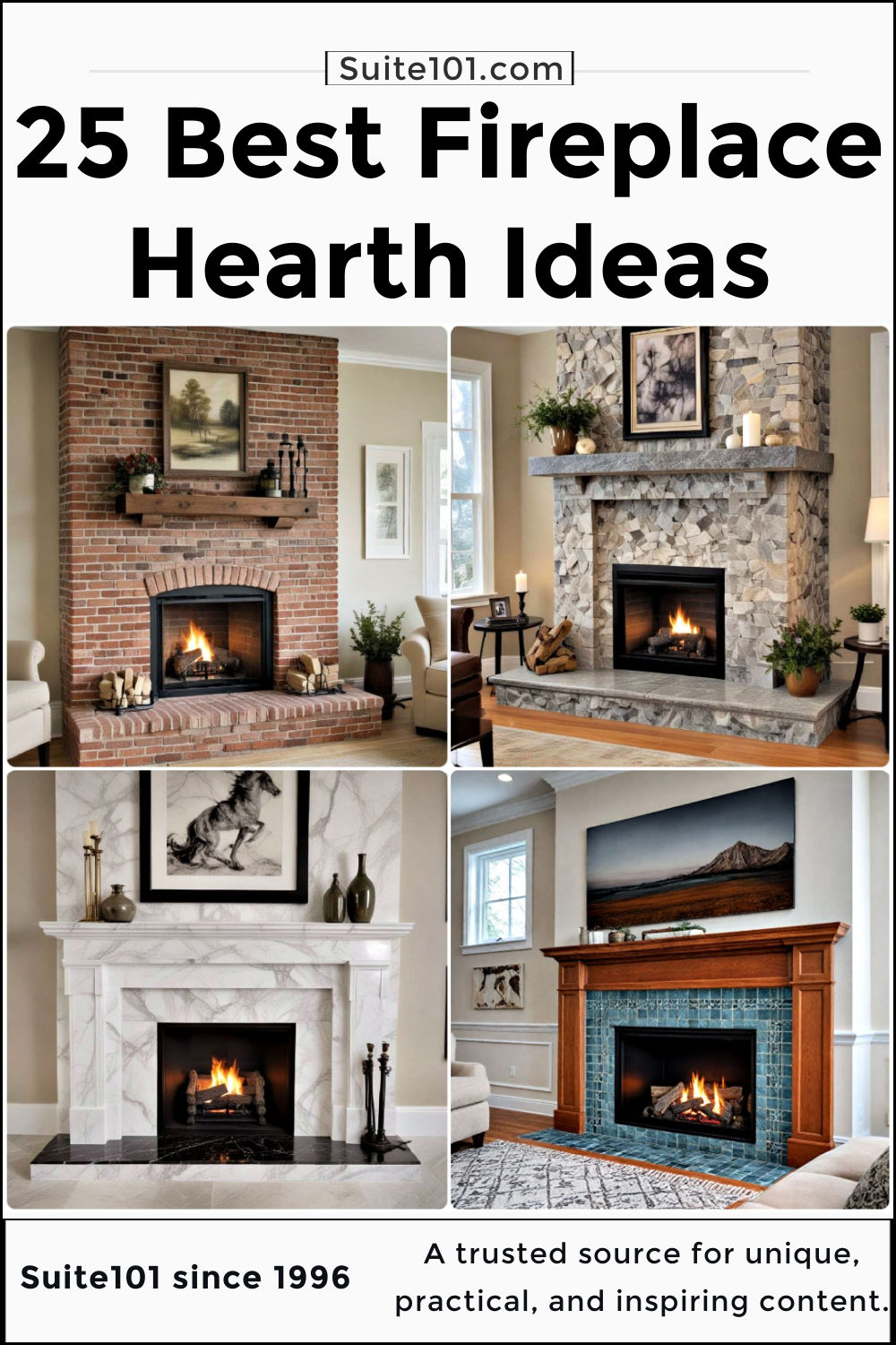 25 Fireplace Hearth Ideas for a Cozy and Elegant Look