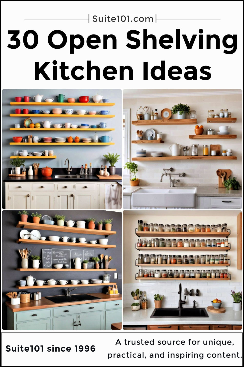 30 Open Shelving Kitchen Ideas That Will Inspire You