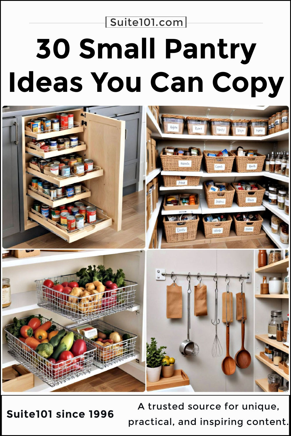 30 Small Pantry Ideas to Maximize Your Kitchen Space