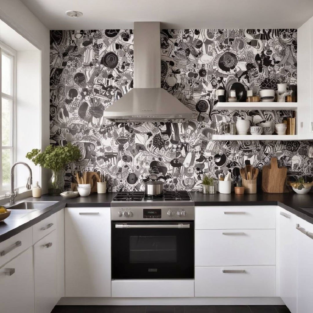 40 Black and White Kitchen Ideas for Modern Homes