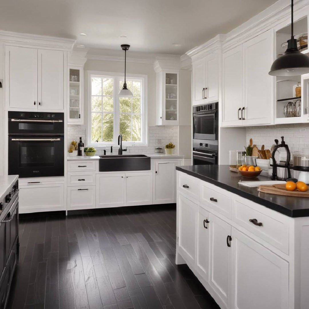 40 Black and White Kitchen Ideas for Modern Homes