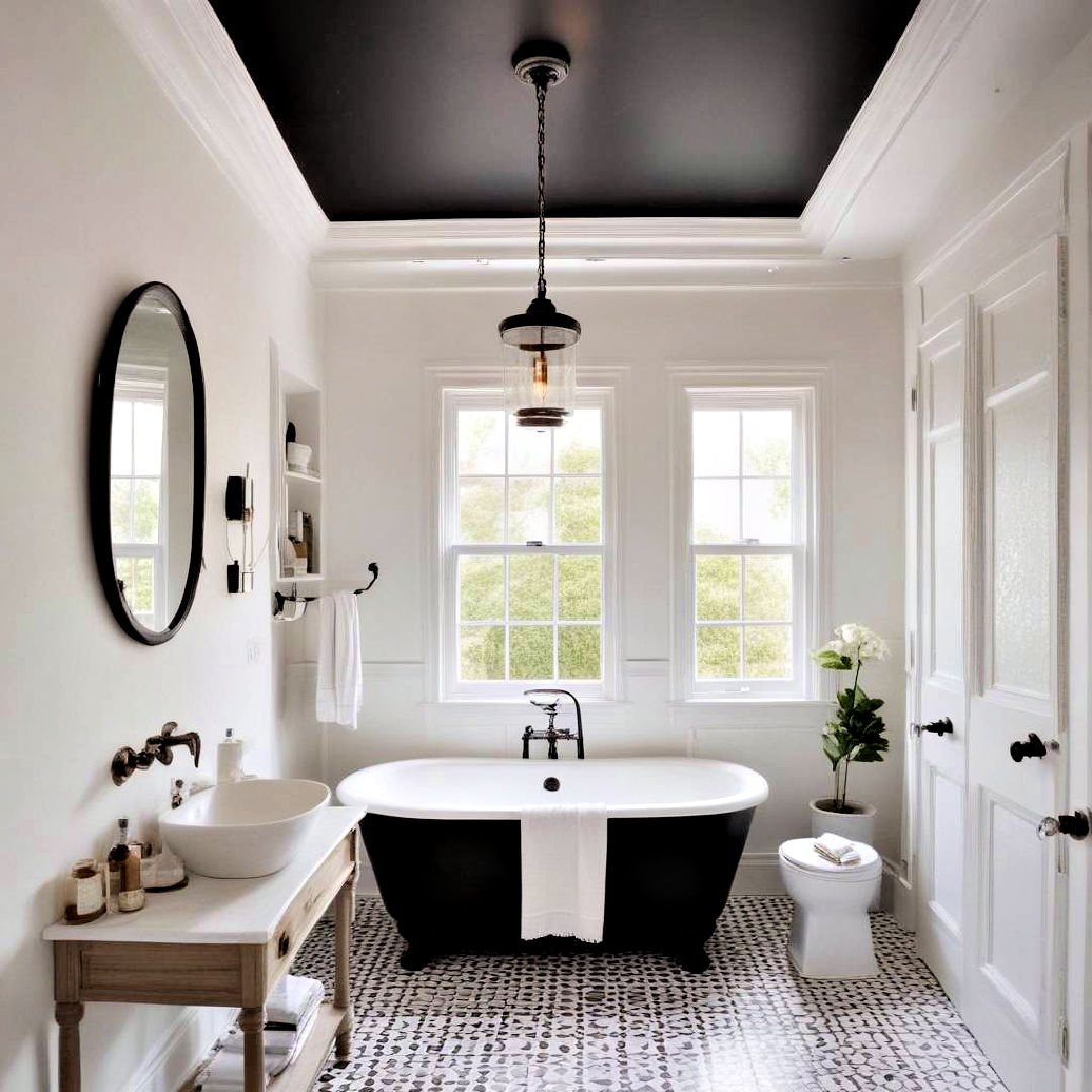 40 Black and White Bathroom Ideas for Your Inspiration
