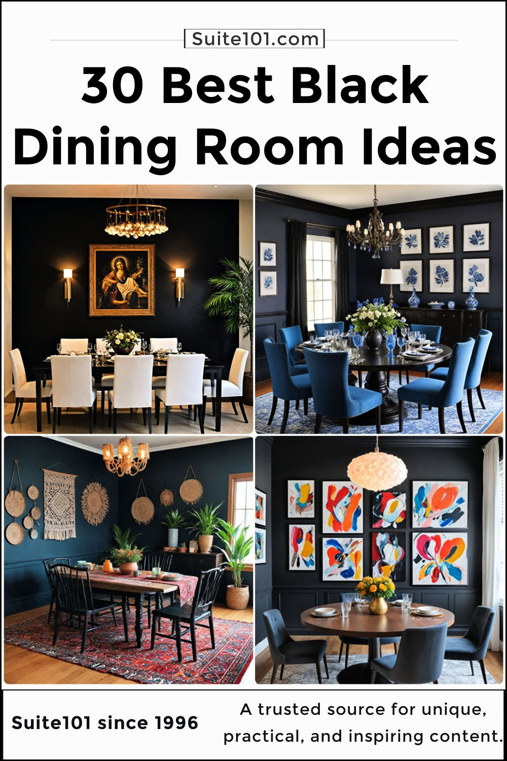 30 Black Dining Room Ideas You Won't Find Anywhere Else