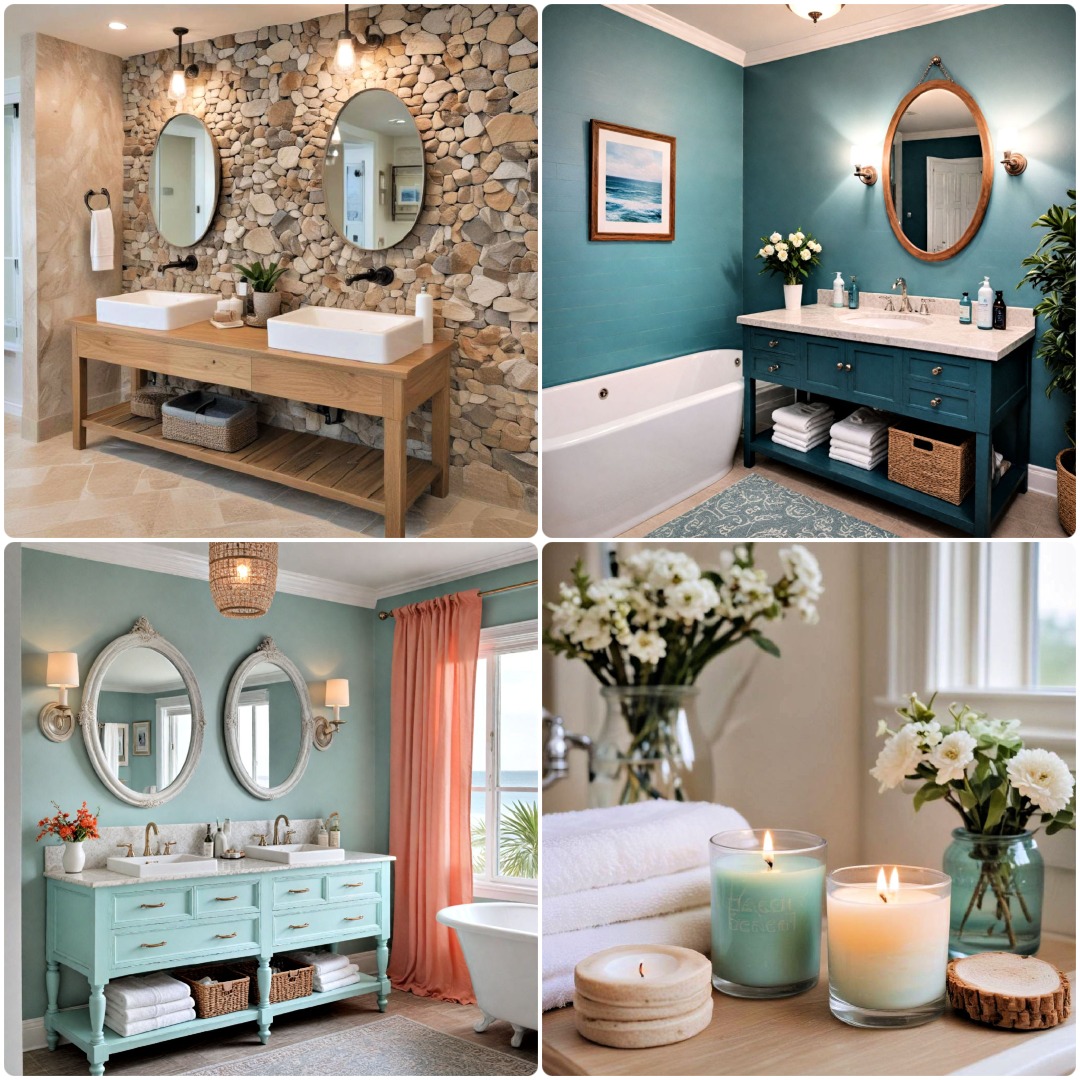 30 Coastal Bathroom Ideas for a Fresh & Breezy Look