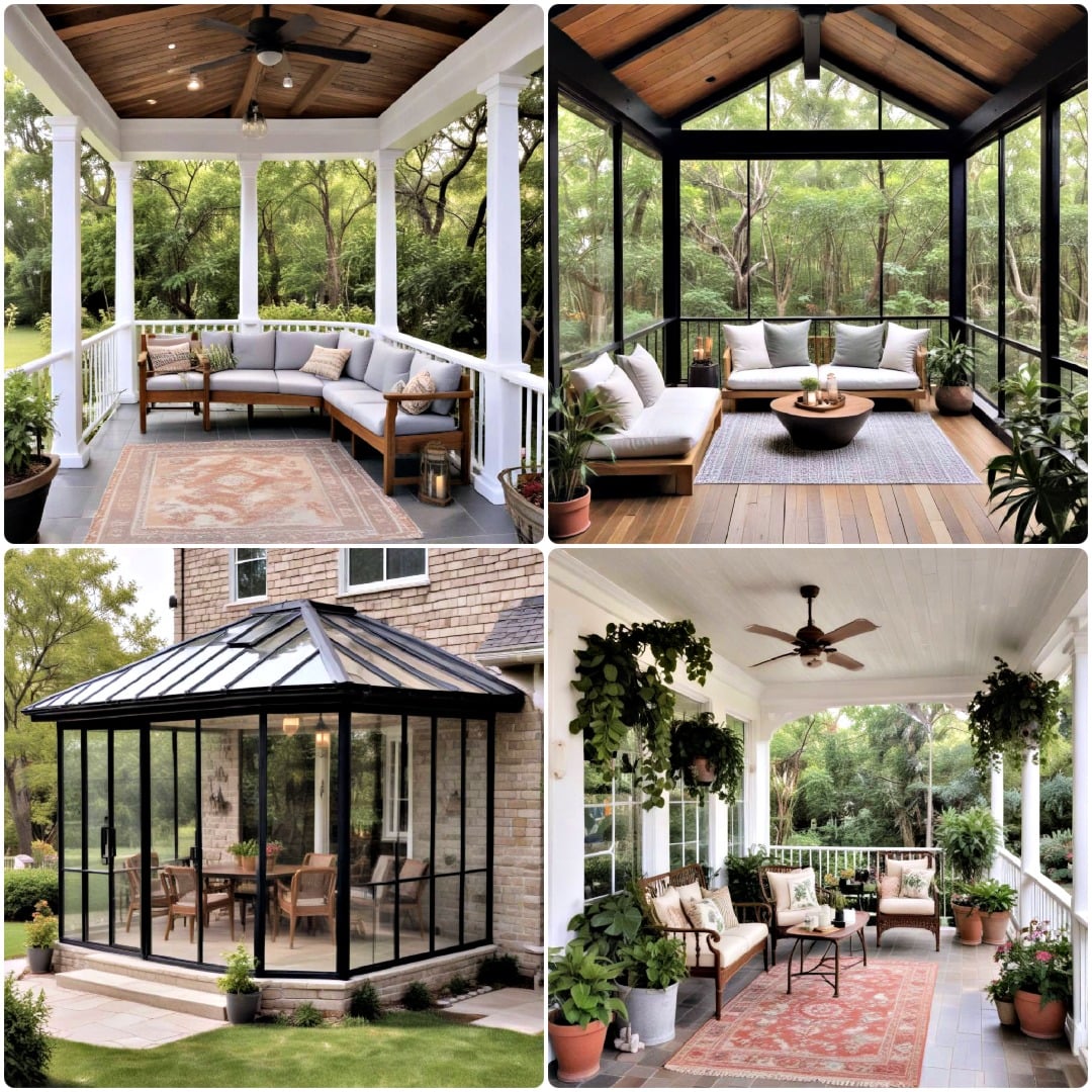 40 Covered Porch Ideas for a Cozy Outdoor Space
