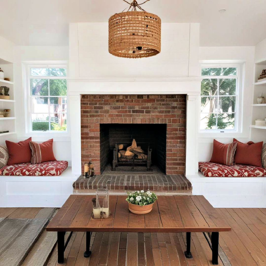 40 Brick Fireplace Ideas To Cozy up Your Home