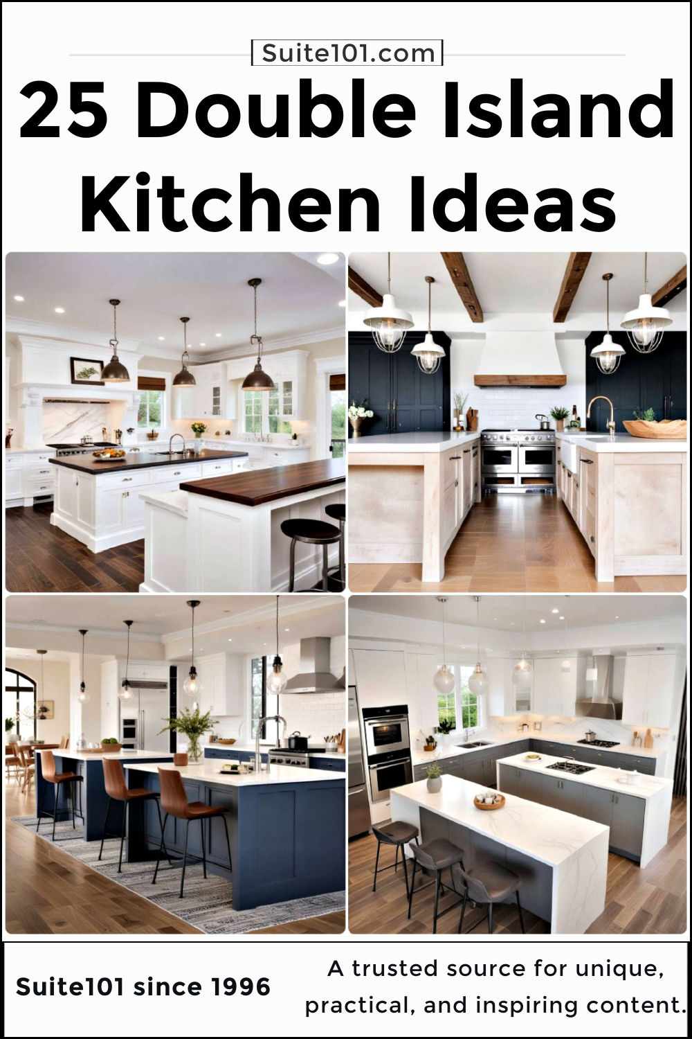 25 Double Island Kitchen Ideas to Elevate Your Home