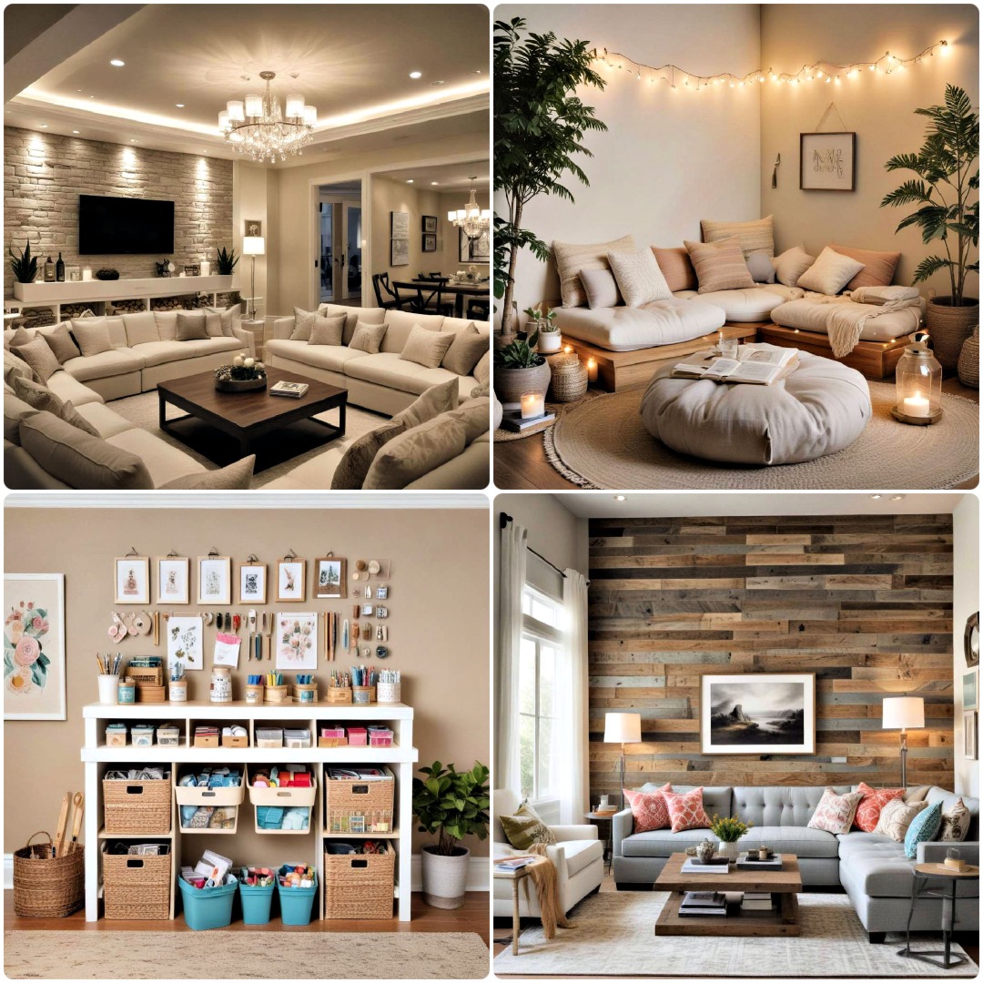 40 Family Room Ideas for the Ultimate Hangout Spot