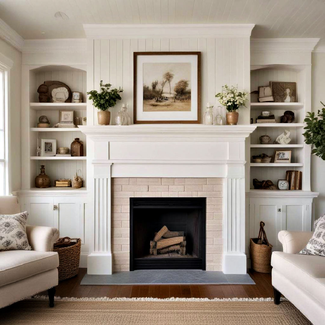 25 Farmhouse Fireplace Ideas for a Timeless Look