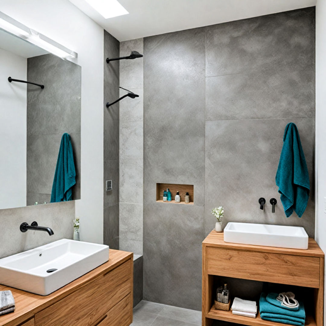 Curated visual reference: Visual Reference: 40 Bathroom Accent Wall Ideas For A High End Look