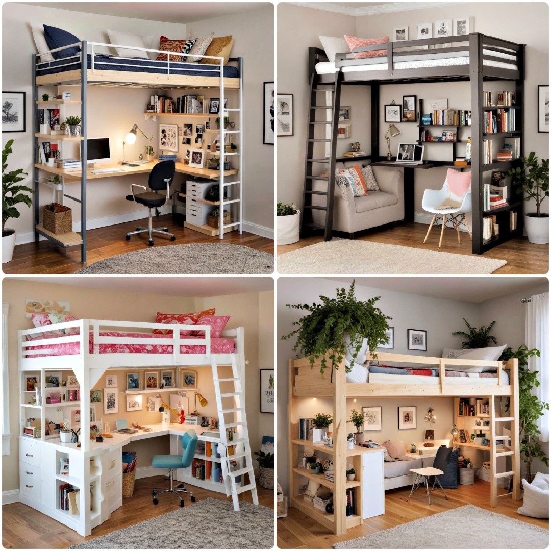 25 Loft Bed Ideas for a Minimalist Bedroom