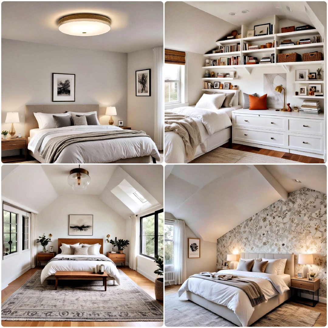 30 Low Sloped Ceiling Bedroom Ideas You Want to Copy