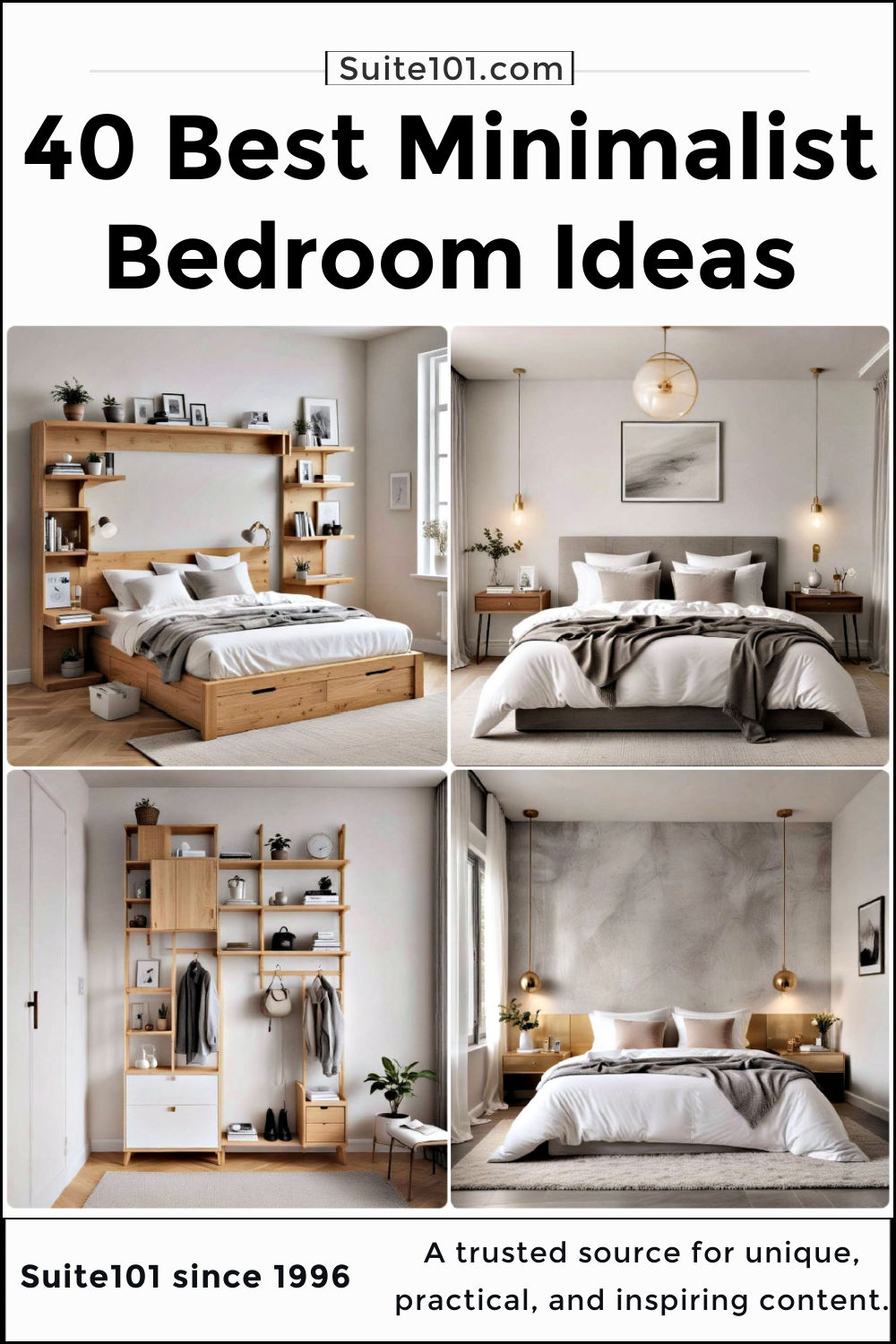 40 Minimalist Bedroom Ideas for Ultimate Tranquility