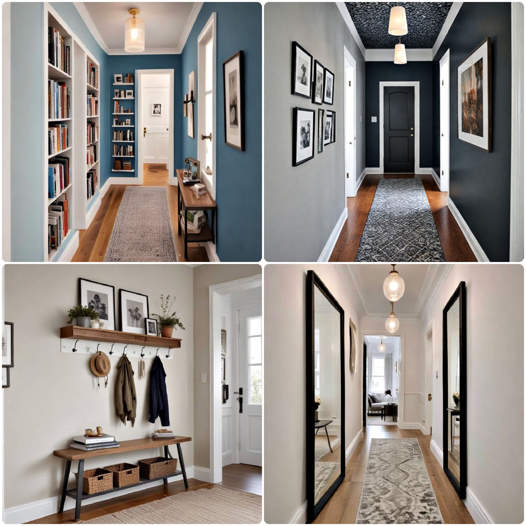 30 Narrow Hallway Ideas and Design Tips