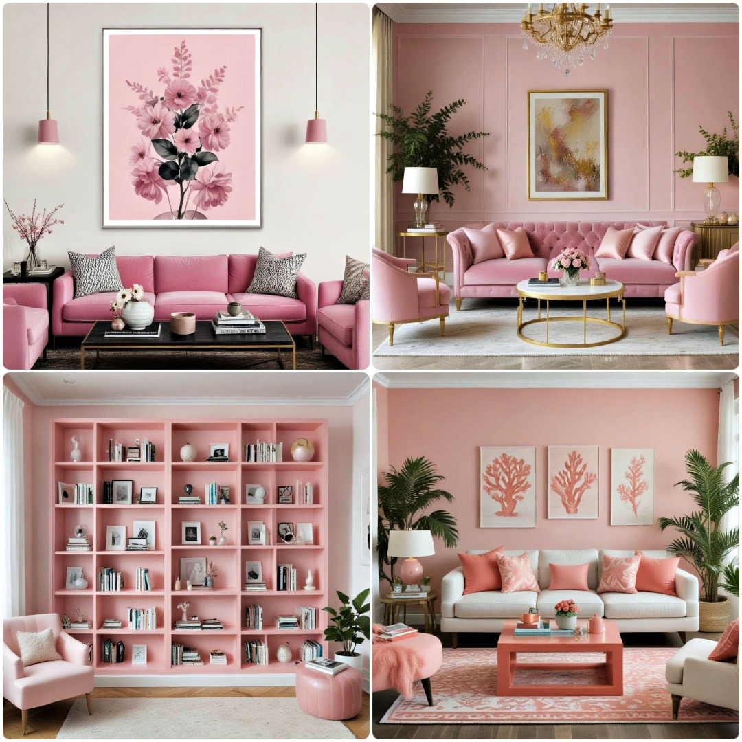 25 Pink Living Room Ideas That Are Easy To Achieve