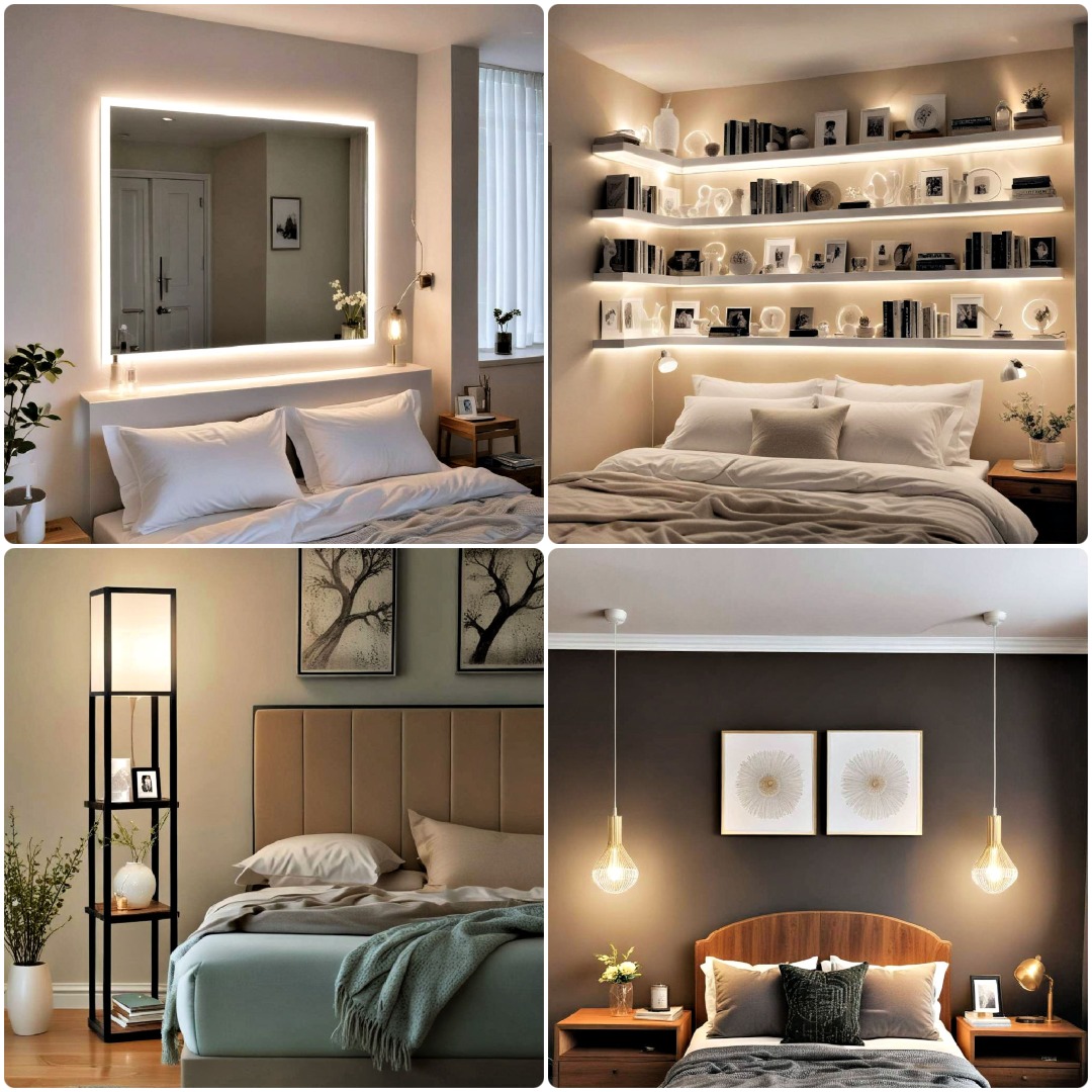 Optimize Small Bedroom Lighting For Brighter Spacious Feel