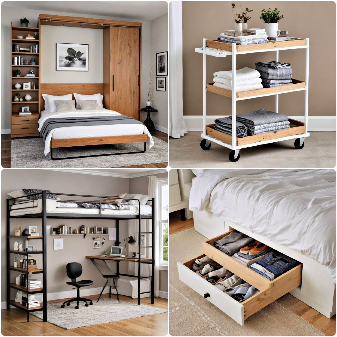 25 Small Bedroom Storage Ideas To Maximize Your Space