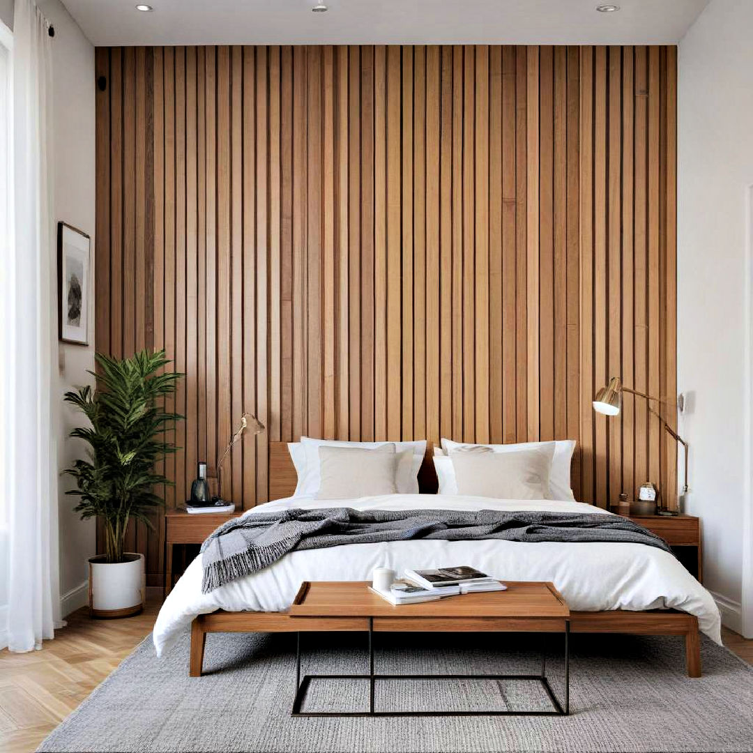 40 Wood Slat Accent Wall Ideas to Enhance Your Decor