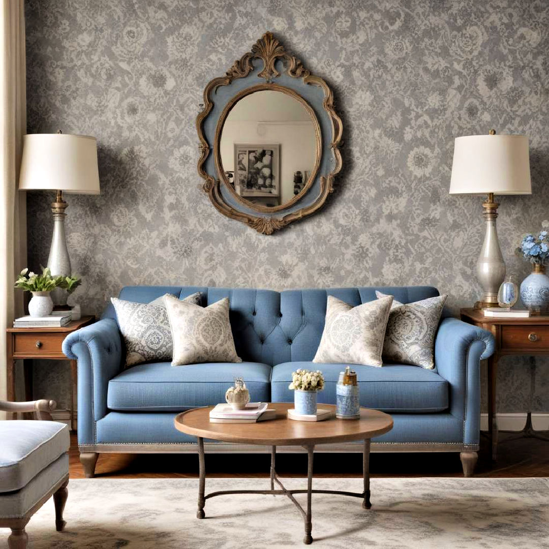 25 Blue and Grey Living Room Ideas for a Trendy Space