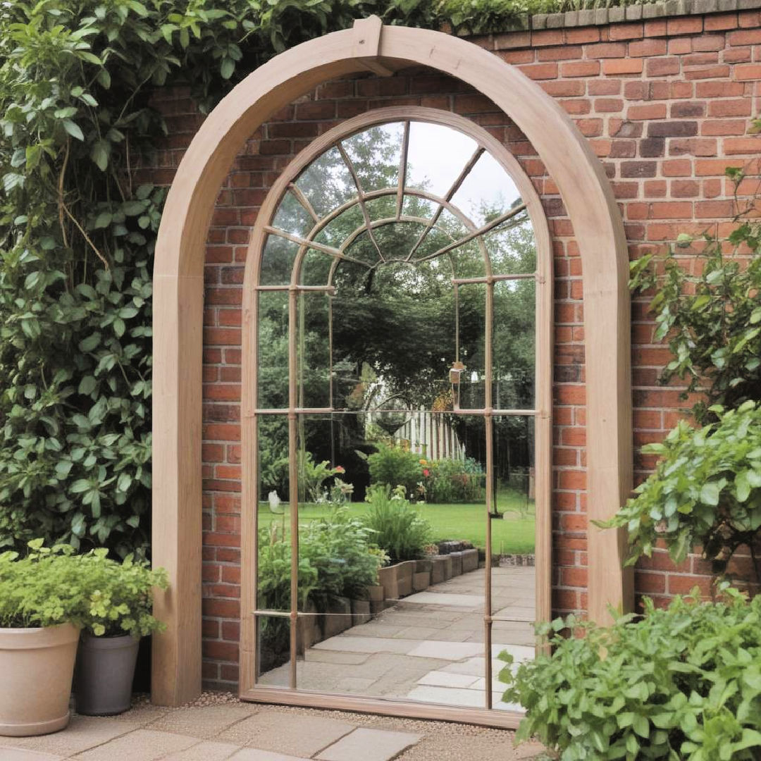 25 Garden Mirror Ideas To Brighten Your Backyard